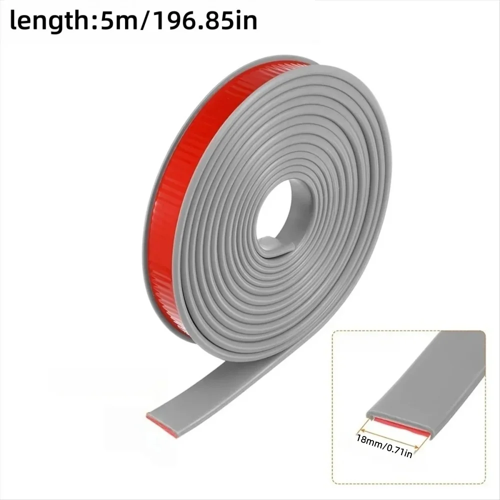 1PC U-Shaped Wooden Cabinet Edge Banding Strips - Self-Adhesive Soft Edge Banding Material, Durable & Flexible Edgeband