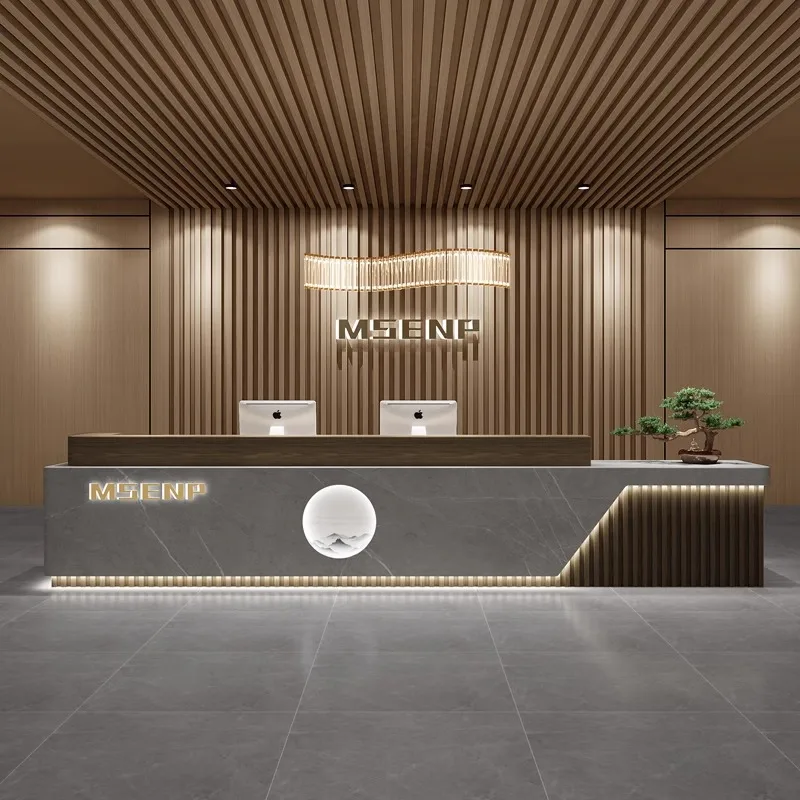 

Adult Counter Reception Desks Welcome Commericial Front Promotion Reception Desks Business Modern Escrivaninha Office Furniture