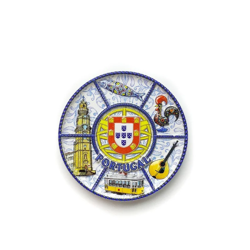 

Portuguese Cultural Elements Personalized Creative Home Decoration Gift Strong Magnetic Fridge Magnet