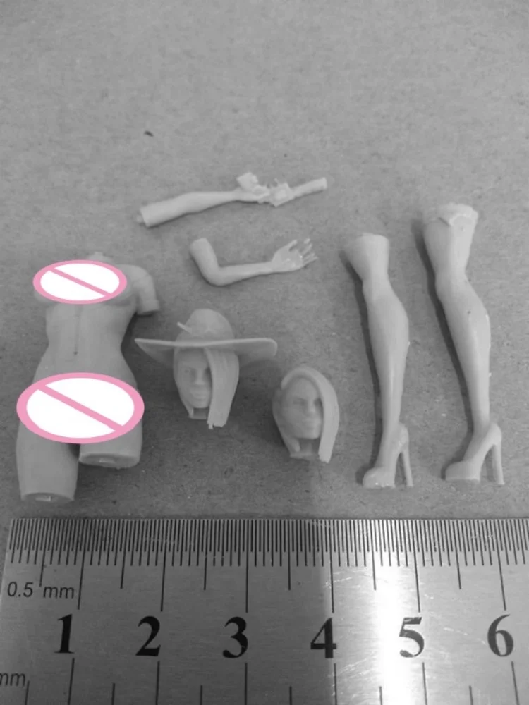 1/24 Scale 75mm Resin Figure Cowgirl Nsfw Assemble Model Kit Unassembled Unpainted 3D Statue toy