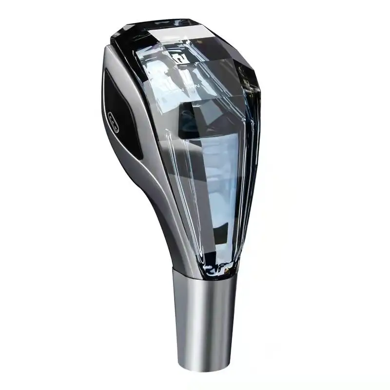 Auto Interior Accessories Crystal Touch Luminous Pommeau De Levier De Vitesse De Voiture RGB Led Acrylic Shift Car Gear Knob