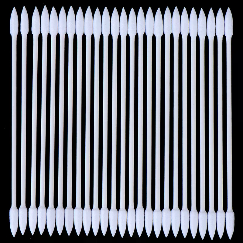 이어폰 전화 충전 포트용 면 일회용 스틱 청소 도구 25개