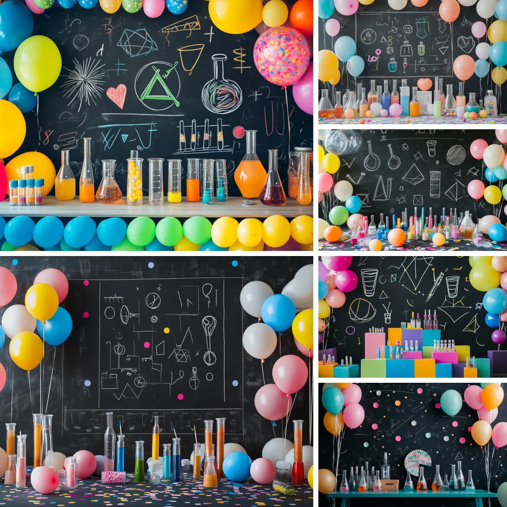 

Photography Background Classroom Back to School Chalkboard Kid Birthday Cake Smash Portrait Decor Backdrop Photo Studio