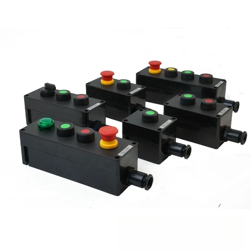 Explosion‑Proof Anti‑Corrosion Control Station BZC8050 Waterproof Dustproof Push Button Box For Industrial Site