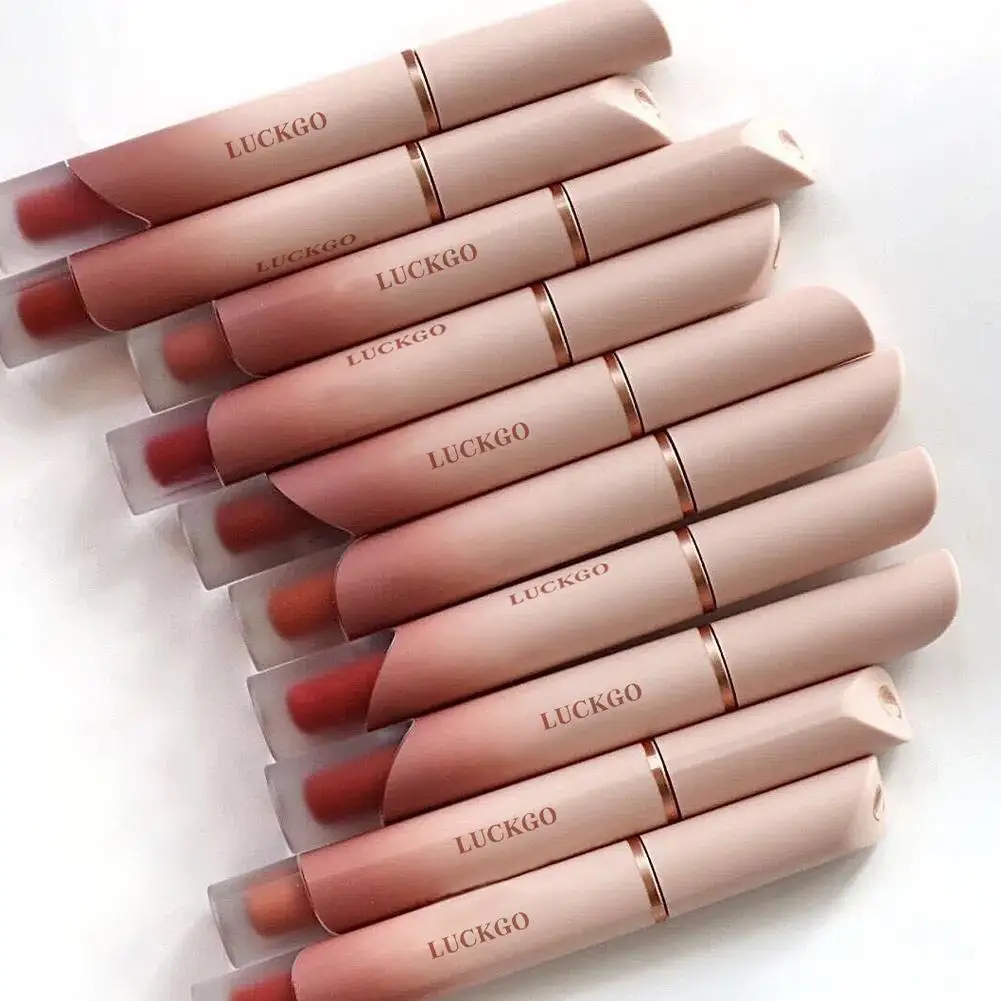 ベルベットマットリップグレイズクリームリップペーストセクシーレッドリップグロスティント持続性のある化粧品リップスティックリップロング韓国メイクアップ保湿C0X5