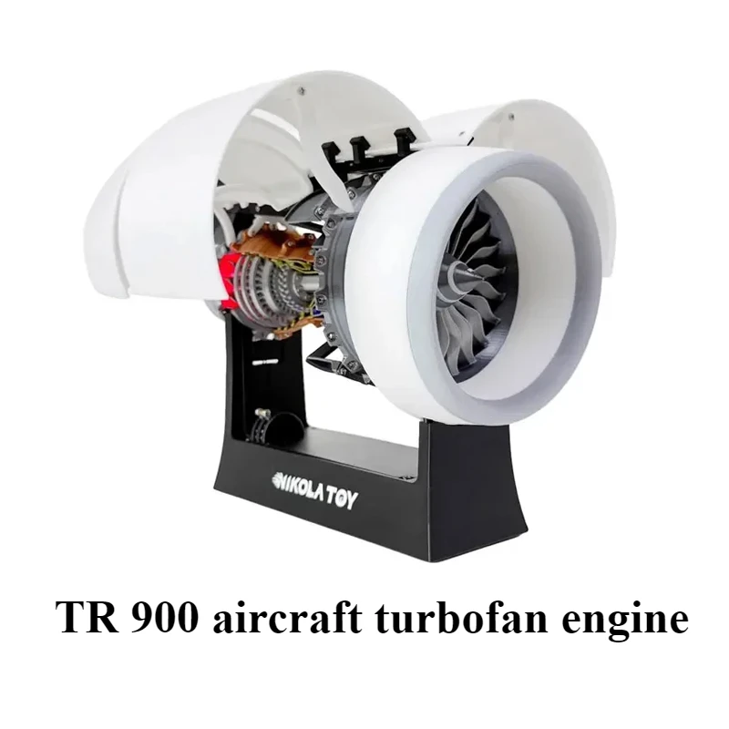 

TR 900 Aircraft Turbofan Engine Electric Model Kit DIY Handmade Ornaments Gift Toy