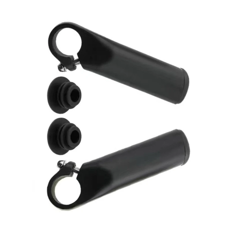 مقبض نائب للدراجات غير قابل للانزلاق، جزء مقود مساعد صغير لركوب الدراجات متين