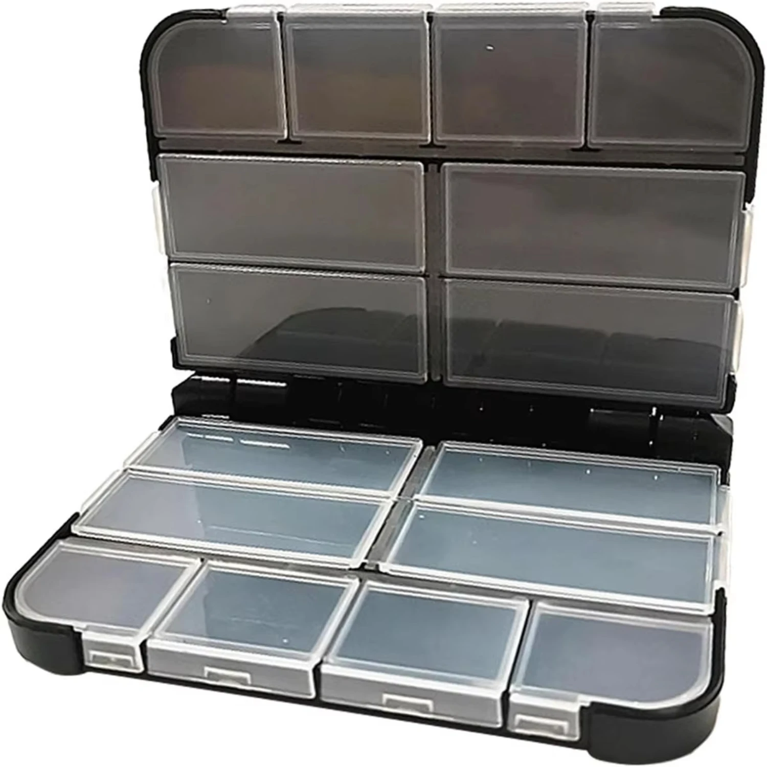 

Hard Fishing Tackle Box Portable Case Lure Baits Box Containers Storing Swivels Jigs Sinker