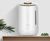 Deerma DEM-F600 household office 5L Mini air humidifier Aromatherapy office bedroom home air humidification Atomization white