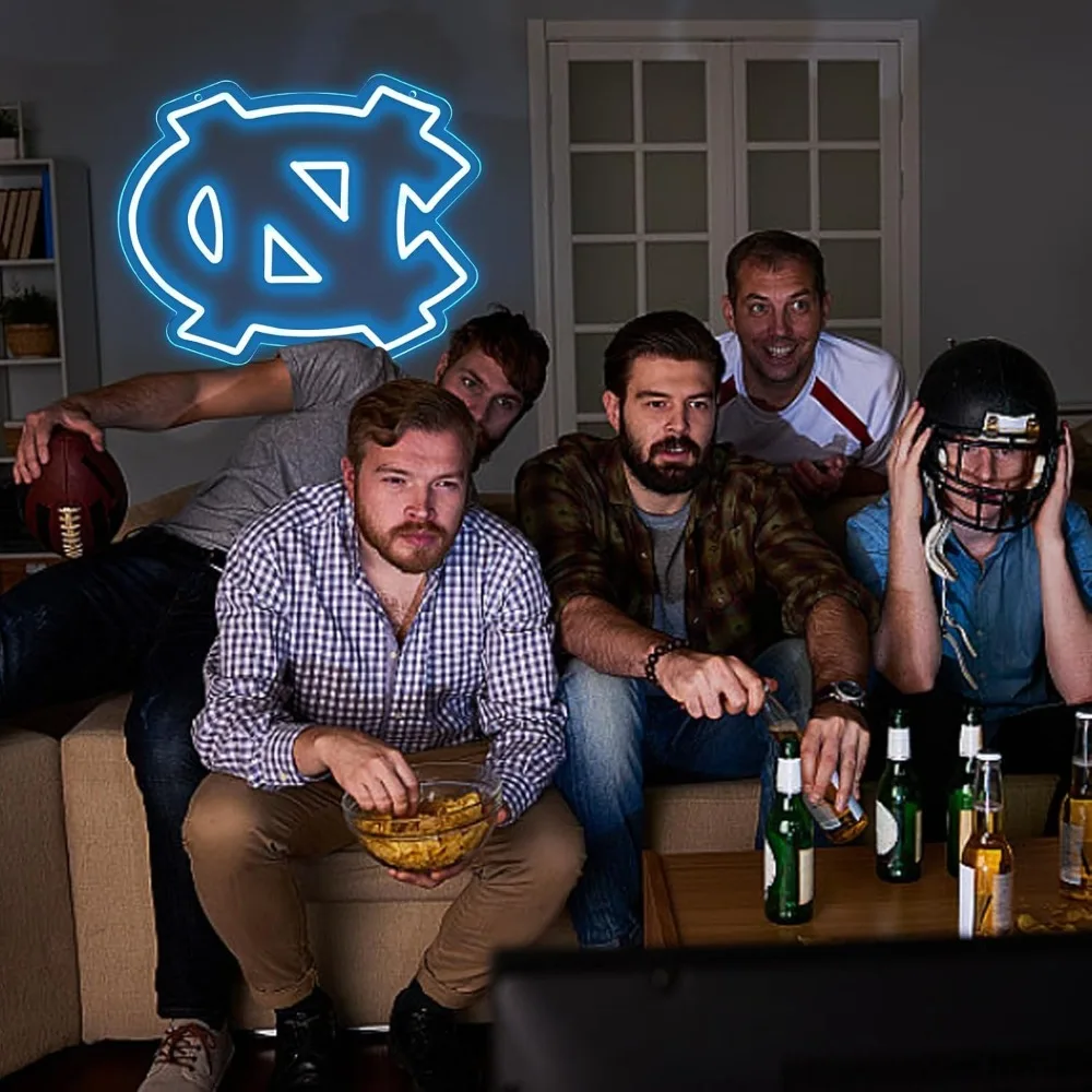 University Football Team Neon Sign 5V USB Dimmable LED Neon Light for Bedroom Dormitory Man Cave Decor Birthday Christmas Gift