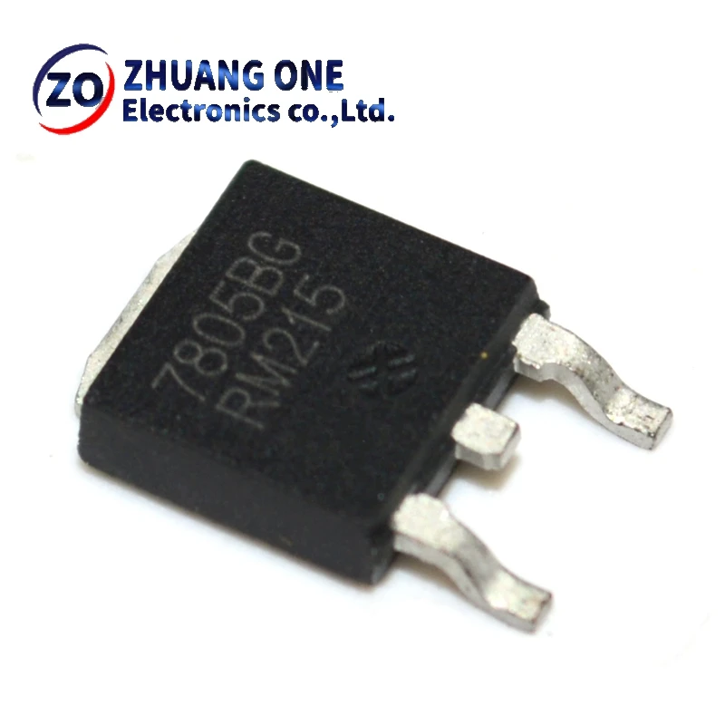 10PCS/LOT NWE 7805BG MC7805BDTRKG TO-252 5V 1A SMD Transistor