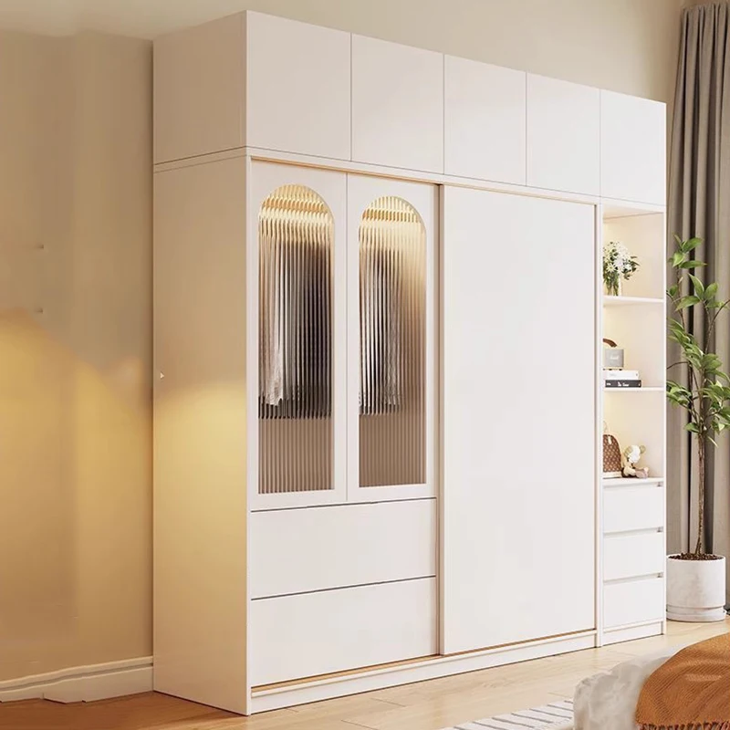Storage Cupboard Wardrobe Organizer Bedroom Clothes Closet Partitions Shelf Drawers Wooden Guarda Roupa Lounge Suite Furniture