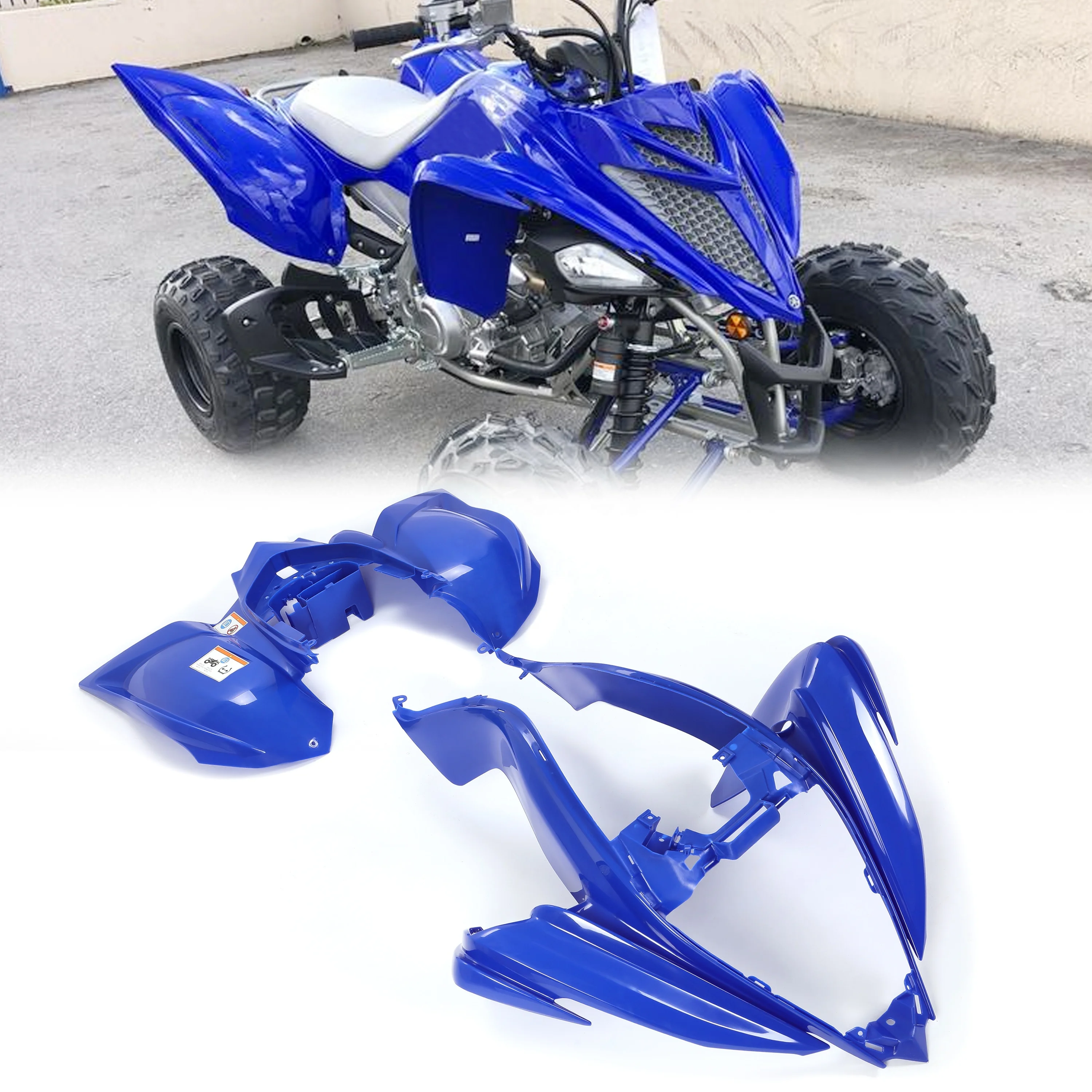 

2025 для Raptor 700 пластиковый комплект крыльев СИНИЙ 2006-2024 гг.
