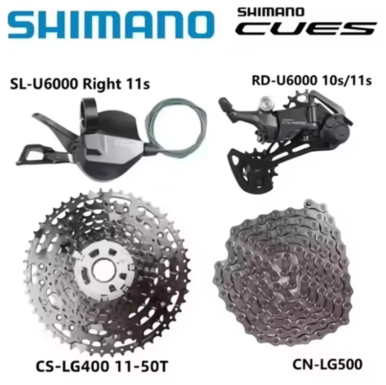 Shimano U6000 U6020 Mini Groupset 10s 11s SL RD-U6000 CUES Series