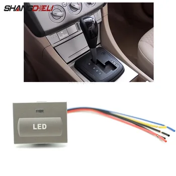 Luz antiniebla de Radar LED plateada para coche, volante de calor, espejo eléctrico, botón de interruptor de calefacción para Ford Focus 2 2004-2010 mk2 Transit