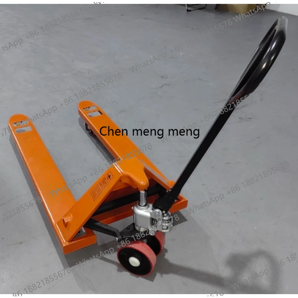 Manual Forklift Pallet Jack Hydraulic Pallet Truck Trailer 2/3/5T Cargo Loading and Unloading Warehousing and Logistics
