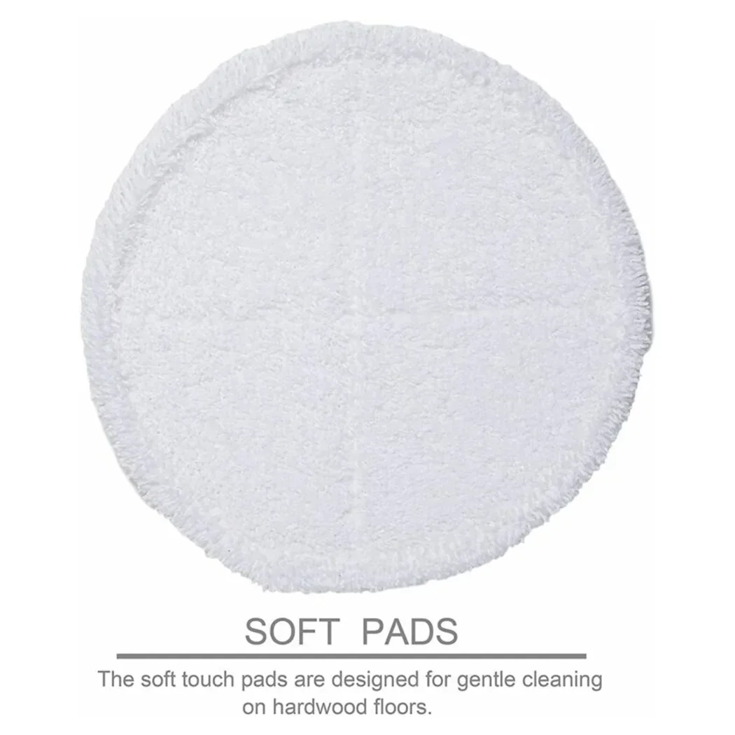 Microfiber Cleaning Pads Squeeze Mop  Wet Or Dry Usage On For Bissell Spinwave 20522 2240N 2039A Floor Cleaning Mop Pads 10x NEW