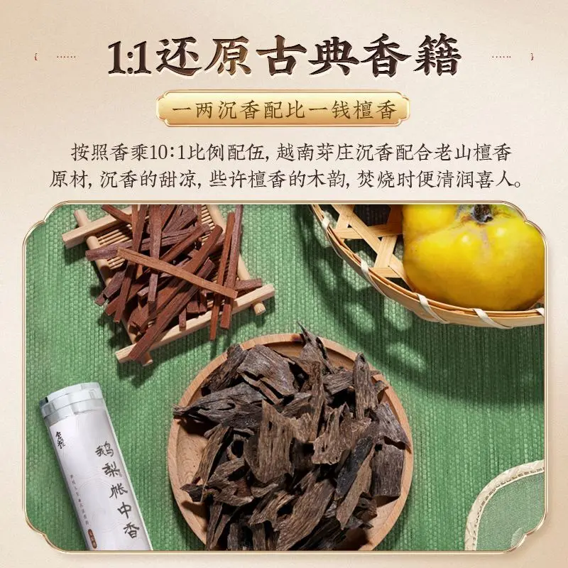 Metal Aromatherapy Burner Sandalwood Fumigator Natural Goose And Pear Tent Plate Incense Non-Sticky Powder