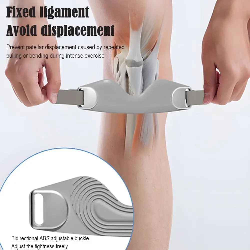 

Подушечки для колена под давлением, силиконовый пояс для коленной чашечки, наколенники, регулируемые мягкие наколенники, поддержка коленной чашечки, дышащие спортивные наколенники под давлением