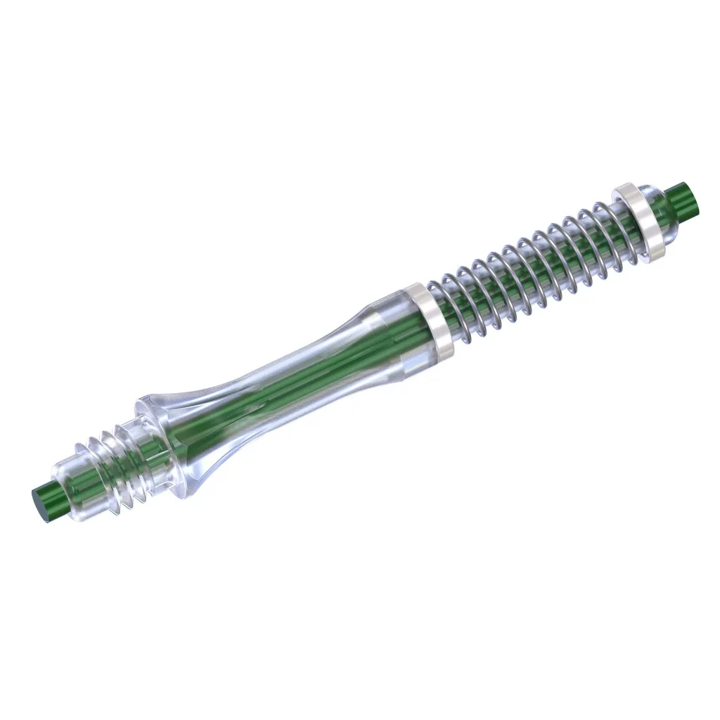 CUESOUL TERO AK7 مهاوي/ جذع رمي السهام الكربونية، نحيف، تلسكوبي مدمج - أخضر، مجموعة من 3 قطع #2