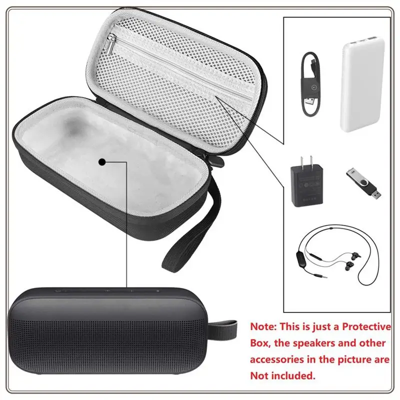 Reliable-Hard Travel Case Storage Handbag For Bose Soundlink Flex 2Nd Gen Bluetooth Portable Speaker,Hard Travel Case Storage Ha