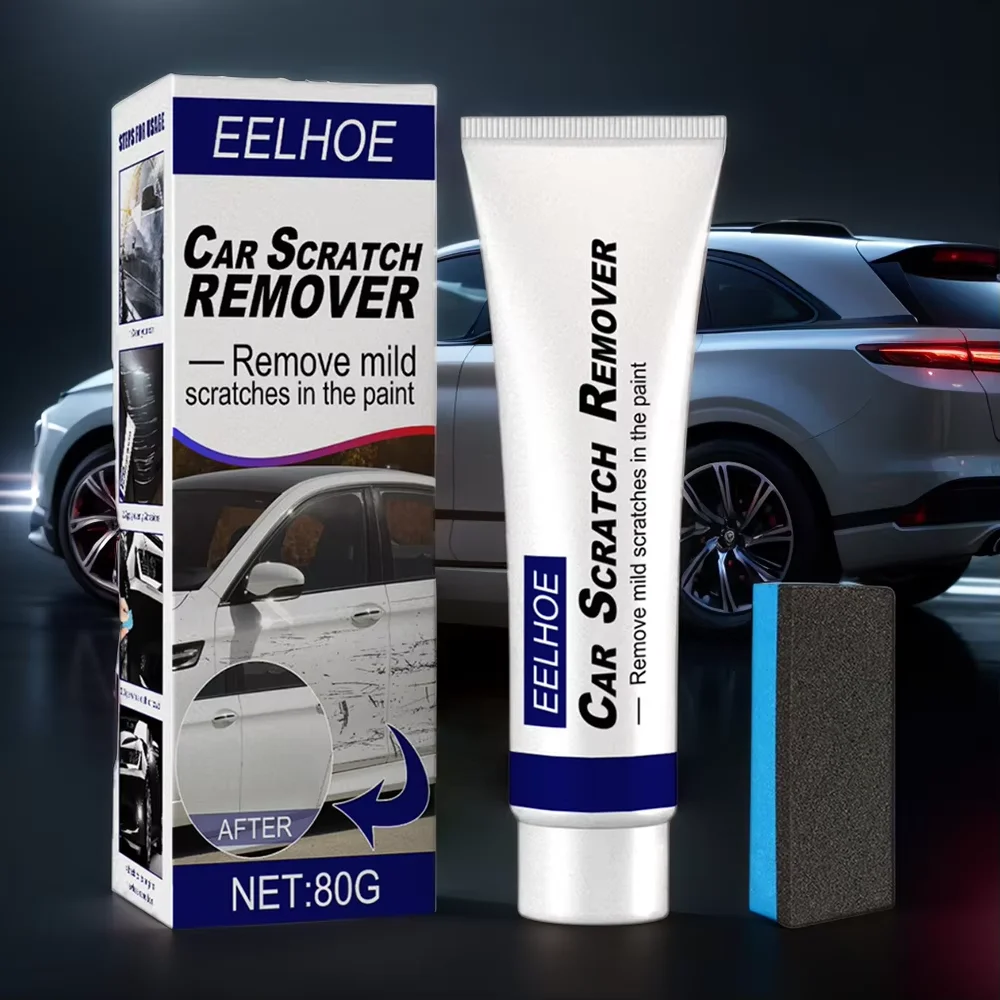 EELHONE 80g Car Scratch Remover Scratches Repair Polishing Auto Body Compound Polishing Cleaner Auto Polishes Care Repair Tool