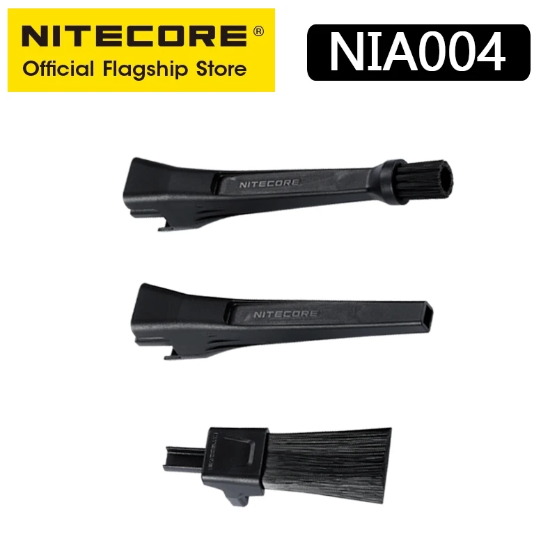 NITECORE NIA004 NIA003 NIA002 Multipurpose Cleaning Kit Extended Dusting Brush Crevice Nozzle for BB2 Electric Camera Air Blower