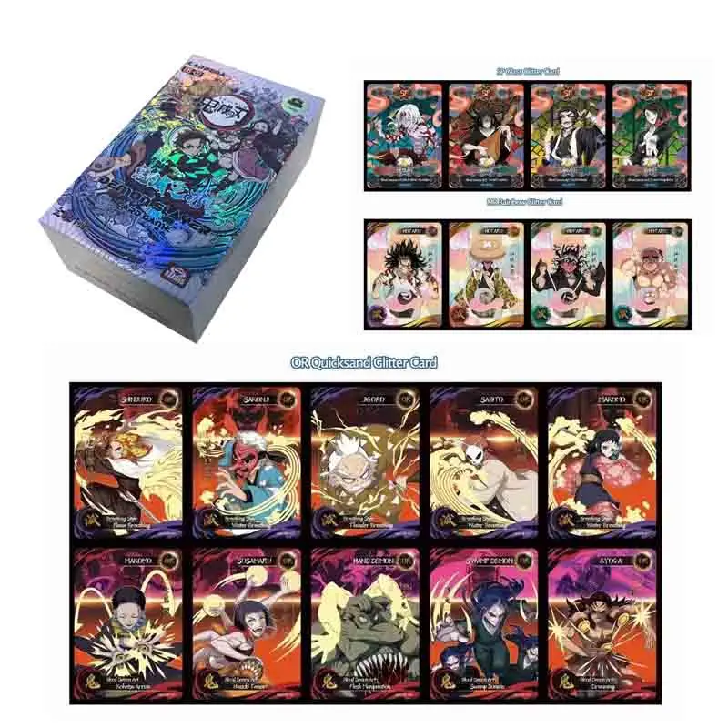 

Demon Slayer Collection Cards English Version Aikaho DS-02 Apocalypse Box Rainbow Gifts Playing Anime Acg Cards