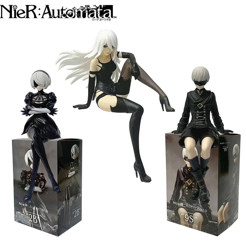 15Cm Anime Original SEGA Nier:automata Ver1.1A 2B Yorha No. 2 Type B Premium Chokonose-figuur PVC-model verzamelspeelgoed