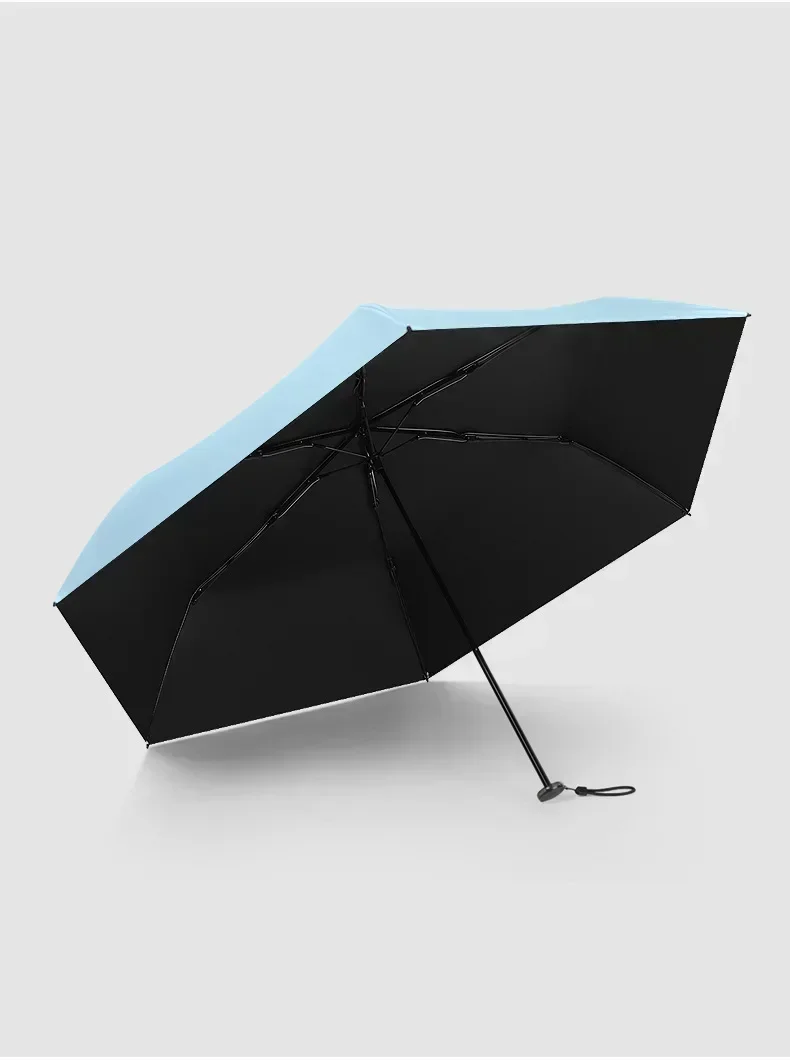 Folding Umbrella Carbon Fiber Anti UV Rain Sun Umbrella Fashionable Portable Windproof Lamp Women\'s and Men\'s Sunshade Umbrella