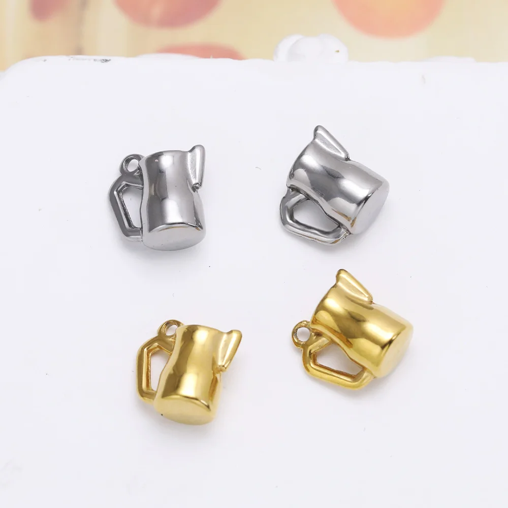 

Cordial Design 50Pcs 9*11MM Jewelry Accessories/Stainless Steel Pendant/Hand Made/Teapot Shape/DIY Charms For Necklace #195217
