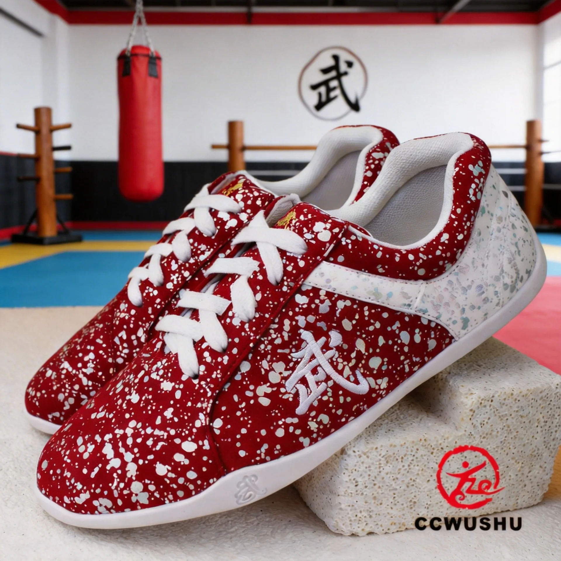 Kampfkunst-Schuhe Taolu-Schuhe Wushu-Schuhe Chinesische Kungfu-Schuhe CCWushu Taichi Taiji Nanquan Changquan Schuhe – Detail 15