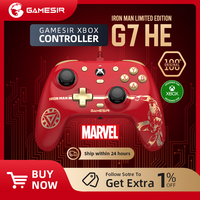 Gamesir G7 HE New Upgrade G7 SE Wired XBOX One X Series S Controller PC Steam Gamepad Iron Man Limited Edition Hall effect Joyst