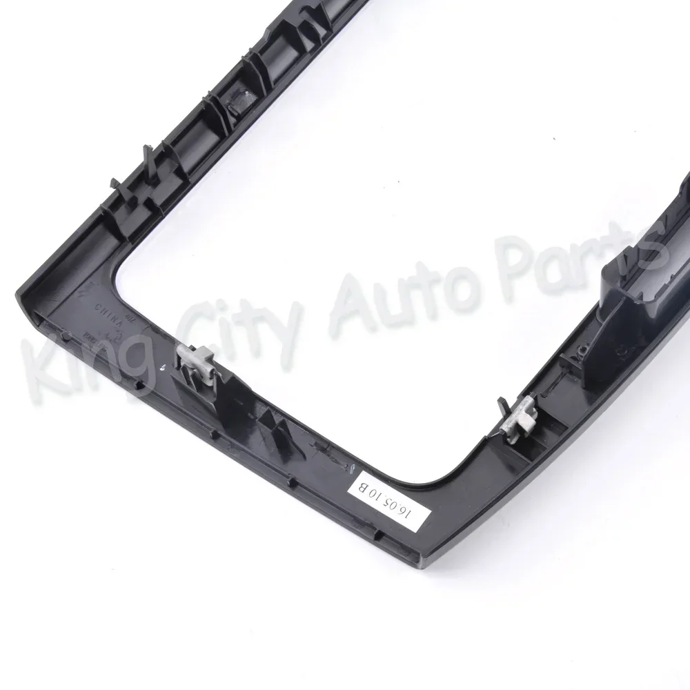 CAPQX Second-hand For Passat B7 CC 2015 Interior Console Air Conditon Panel CD Frame DVD Navigation Trim Plate Bracket Lid Hood
