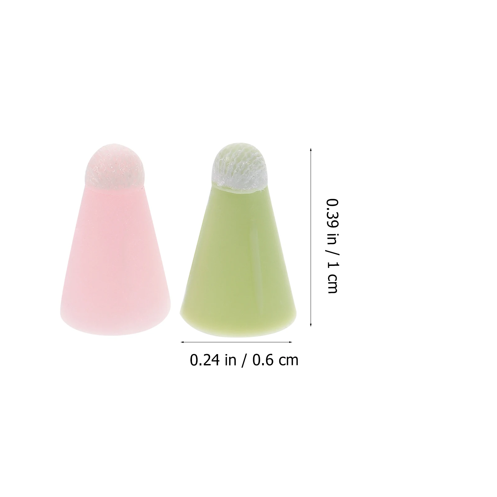 

10Pcs Non- Fiber Tip Cover Exquisite Craftsmanship Smooth Anti-Scratch Stylus Protector Tablet Accessory