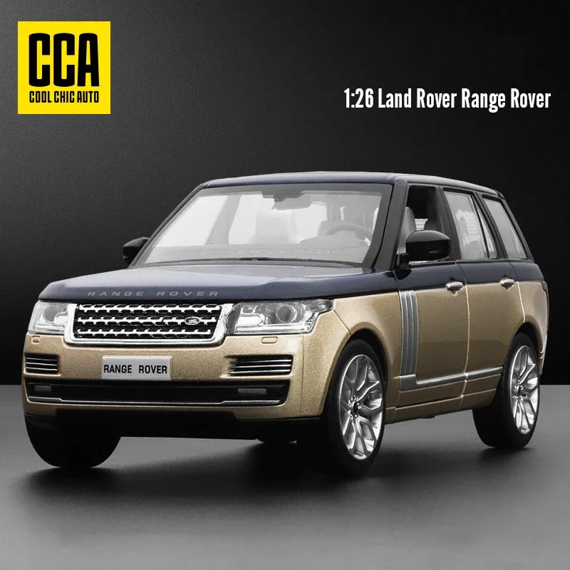 

1:26 Land Rover Range Rover, Литые и игрушечные автомобили из сплава, металлическая Игрушечная модель автомобиля, коллекционная игрушка со звуком и фото