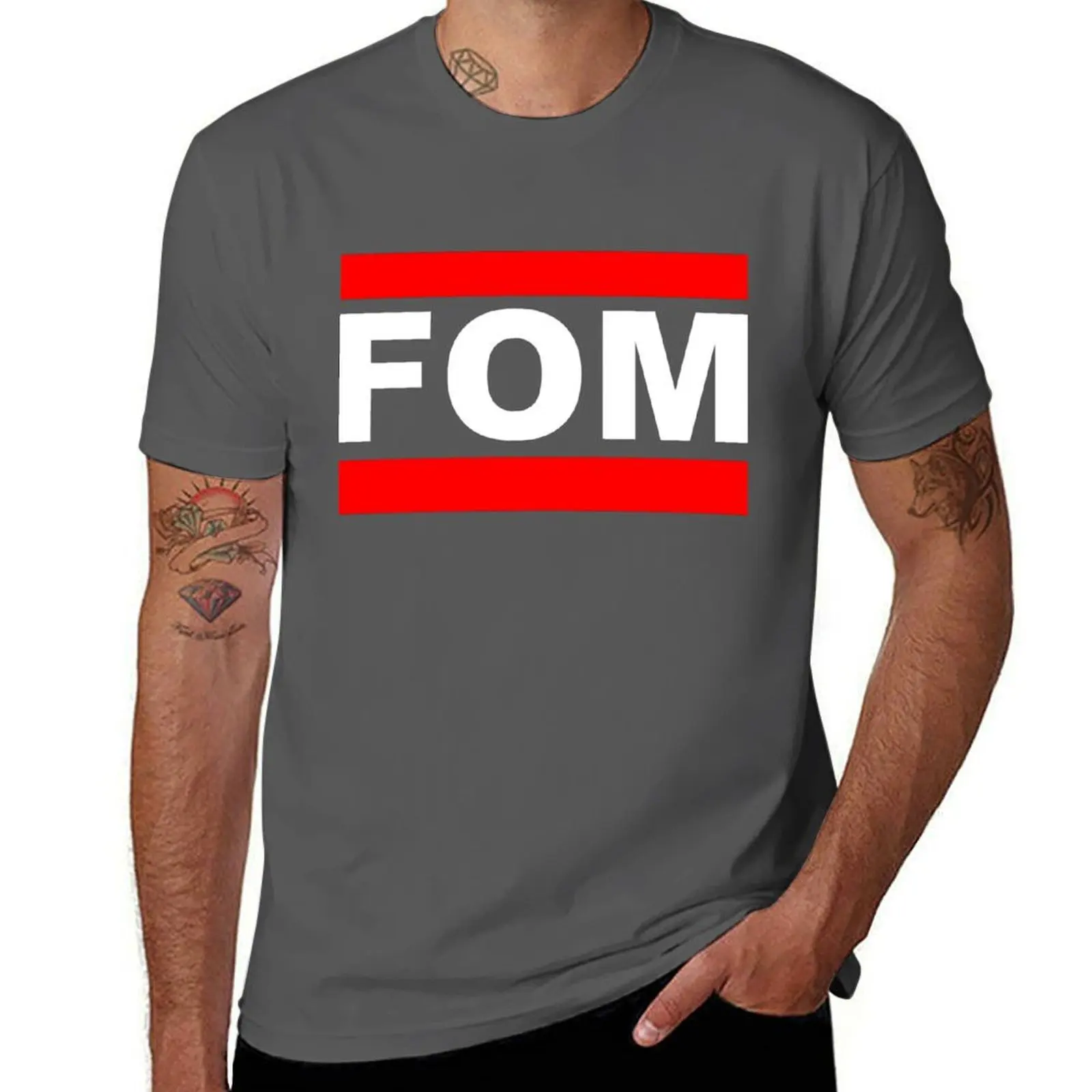 Camiseta FOM de talla grande para uso diario