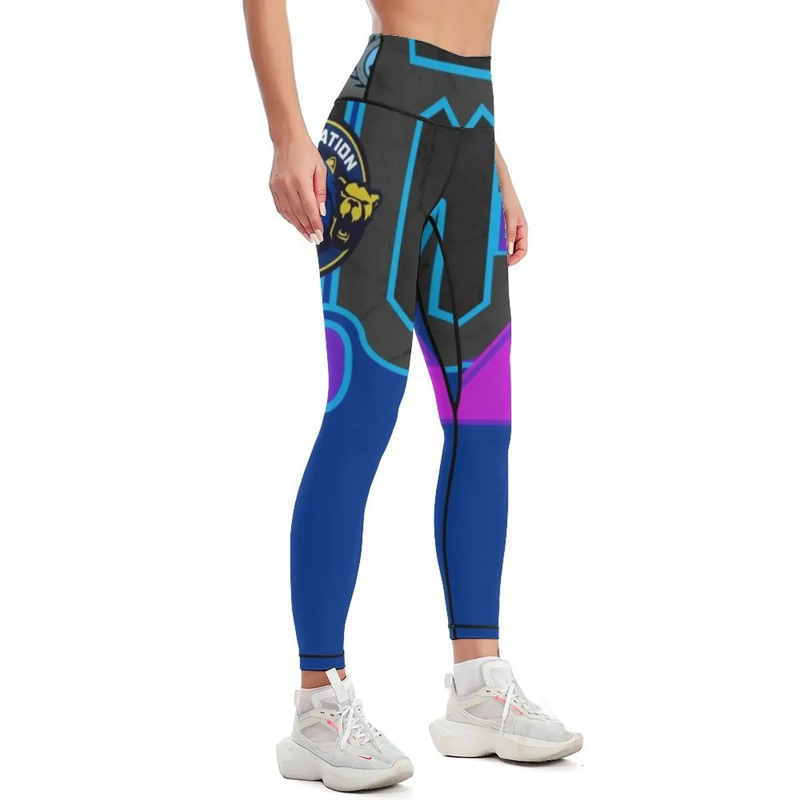 Rita Stone Blue Nation 2021 Leggings Women's high waist Pants sport legings for fitness Sportswear woman gym Womens Leggings