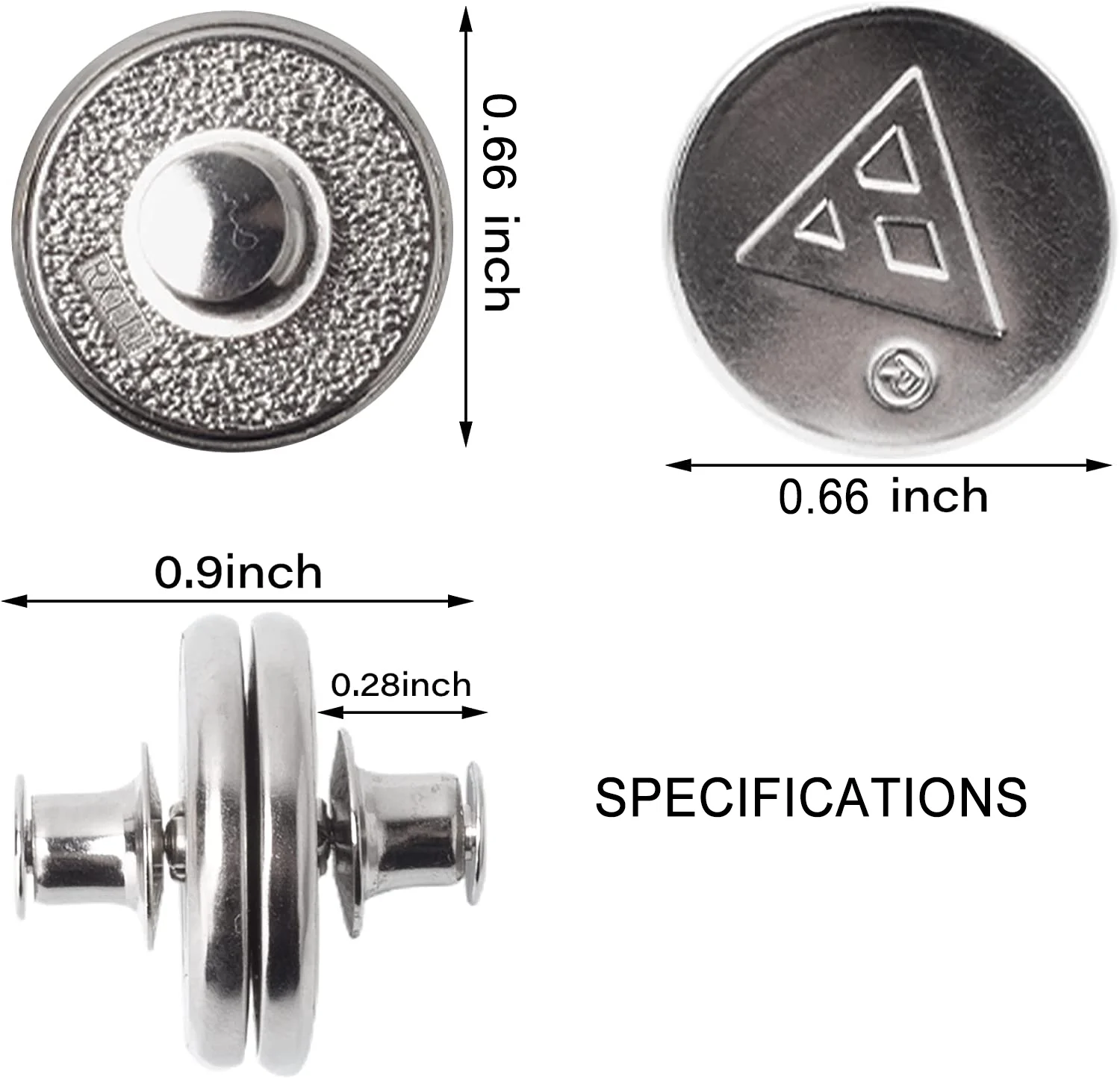 3pairs magnetický záclona klip odnímatelné magnetický knoflík pokoj příslušenství kov záclony spona holdback řemeslo domácí dekorace