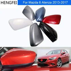 Accessories For Car Mazda 6 Atenza 2013-2017 Rearview Mirror Cover Housing Lid Case