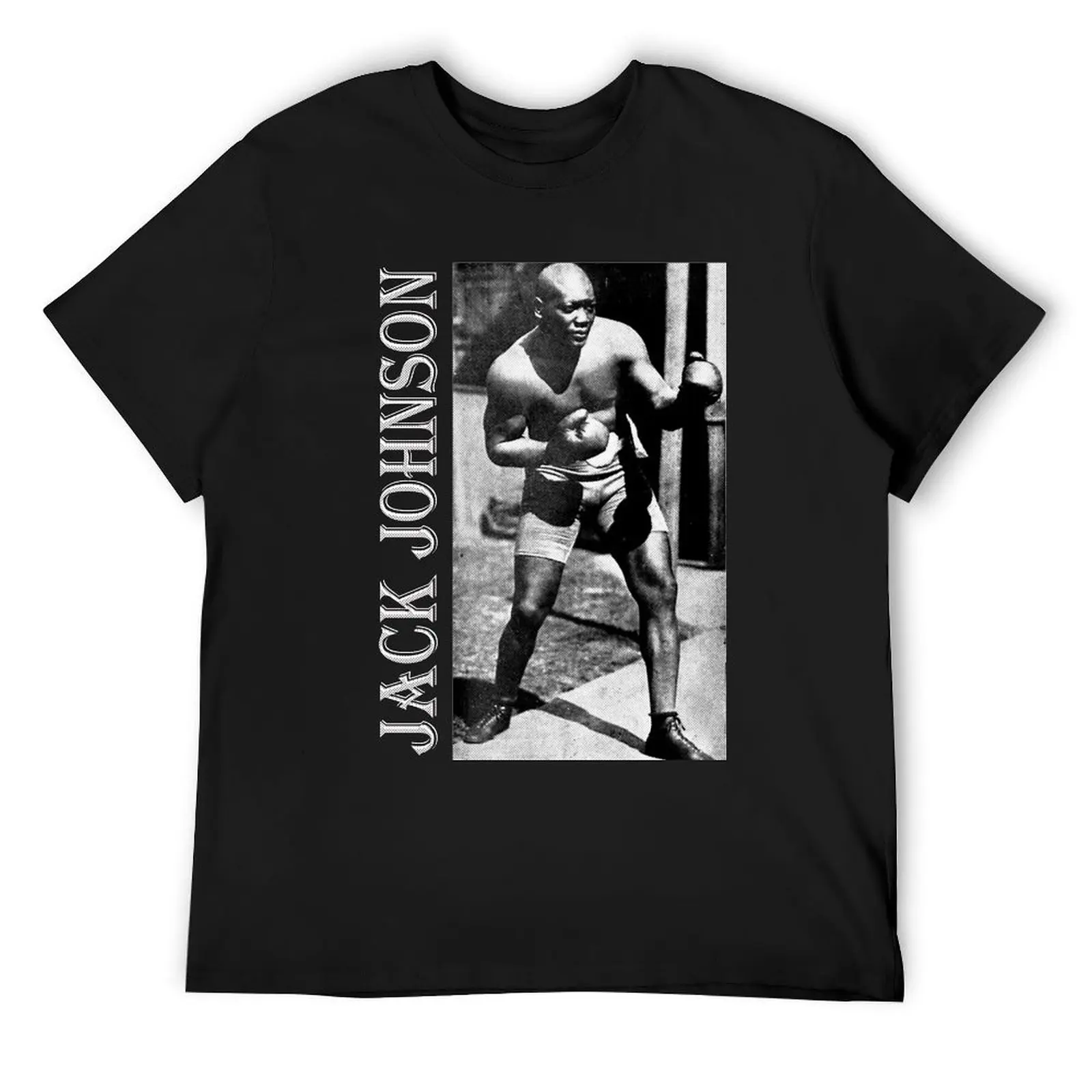 Jack Johnson boxer.African American. Black History. T-Shirt for a boy street wear new edition men graphic t shirts