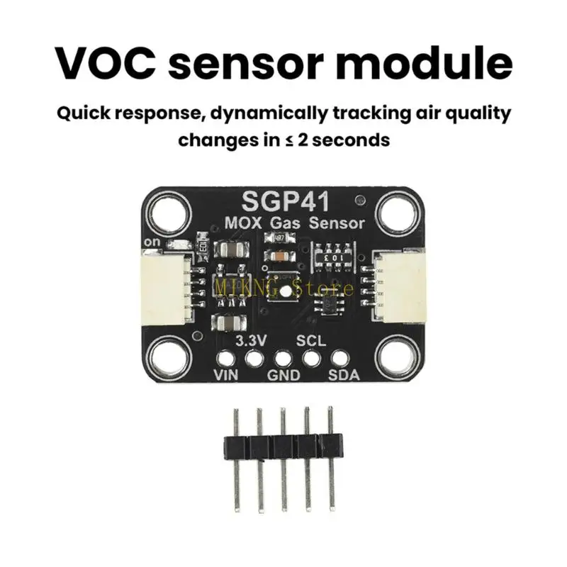 

Профессиональный цифровой газовый сенсорный модуль качества воздуха для обнаружения TVOC для STEMMA QT, лучшая распродажа