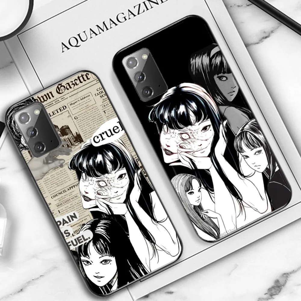 Anime Tomie Revenge Junji Ito Horror Cartoon Phone Case For Samsung Note 8 9 10 20 pro plus lite M 10 11 20 30 21 31 51 A 21 22