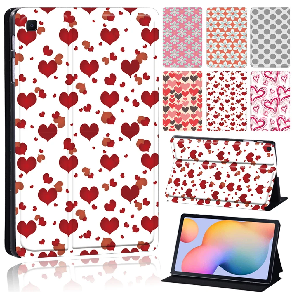 

Cover for Samsung Galaxy Tab S4/Tab S5e T720/Tab S6 T860/Tab S6 Lite 10.4"/Tab S7 11" PU Leather Tablet Case Stand Hard Funda