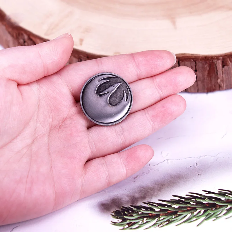 شارة بروش لسرب طائر الفينيق والنجم ، دبوس مينا طائر النجمة ، دبوس طية صدر السترة