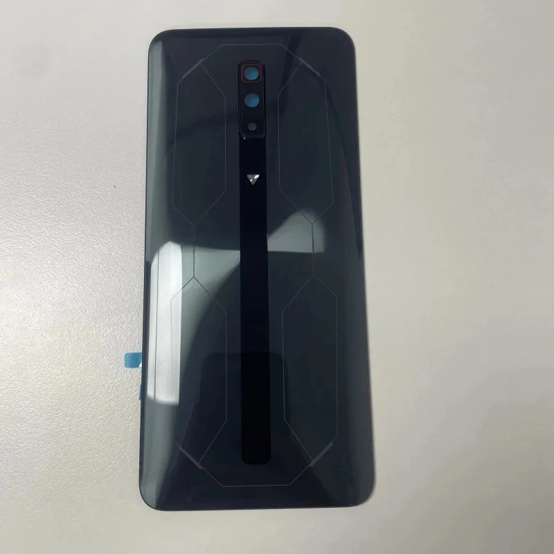 

Rear Housing For ZTE Nubia Red Magic 6S Pro NX669J-S Glass Back Cover Repair Replace Phone Battery Door Case With Camera Lens