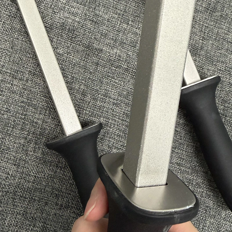 

2026 New Sharpening Rod, 8/10/12inch Quadrilateral Sharpener, 360/600# Diamond Sharpening Stone, Home Outdoor Sharpening Tools