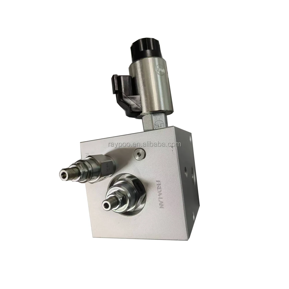 Hydraulic Valve Manifold for Truck Crane for Load Sensing Pilot Operated Systems hydraulic manifold valve for