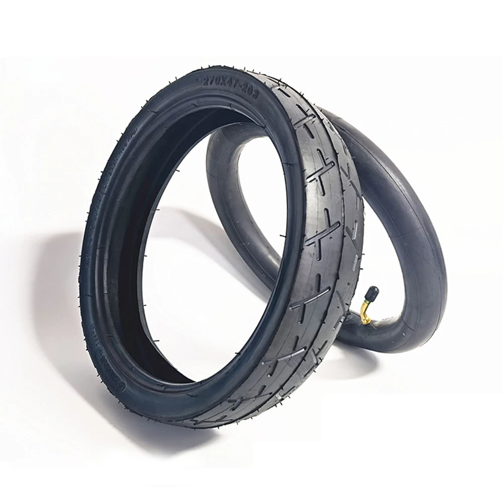 10 Inch 270x47-203 Inner Tube Tire For Baby Carriage Trolley Durable Wearproof Rubber Tyre Cycling Pushchair Accessories Parts