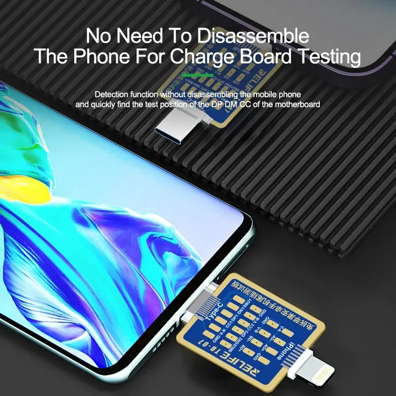 Тестовая плата RELIFE TB-07 Type-C/USB для iPhone и Android